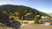 Archiviertes Webcam Bild: Ortszentrum Anzère am 12.07.2026 um 18:25 Uhr