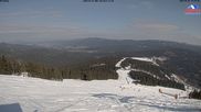 Archived webcam image showing View from the top station at Großer Arber on 3 Apr 2026 at 10:06