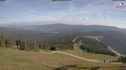Archived webcam image showing View from the top station at Großer Arber on 18 Jun 2026 at 08:51