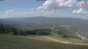 Archived webcam image showing View from the top station at Großer Arber on 18 Jun 2026 at 16:51