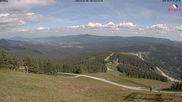 Archived webcam image showing View from the top station at Großer Arber on 18 Jun 2026 at 10:51