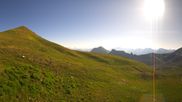 Archiviertes Webcam Bild: Panoramablick Arosa Lenzerheide am 12.07.2026 um 08:21 Uhr