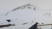 Archived webcam image showing Val Claret, Tignes on 14 Mar 2026 at 07:22
