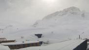 Archived webcam image showing Val Claret, Tignes on 26 Mar 2026 at 10:40