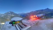 Archiviertes Webcam Bild: Tignes: Bergstation Tovière am 04.09.2026 um 04:04 Uhr