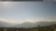 Archiviertes Webcam Bild: Crans Montana: Hotel Le Splendide am 28.05.2026 um 10:16 Uhr