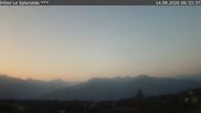 Archiviertes Webcam Bild: Crans Montana: Hotel Le Splendide am 14.08.2026 um 06:52 Uhr