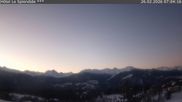 Archiviertes Webcam Bild: Crans Montana: Hotel Le Splendide am 26 Feb 2026 um 07:22 Uhr