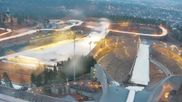 Archiviertes Webcam Bild: Oslo Holmenkollen: Skisprungschanze und Stadion für Biathlon und Langlauf am 12.04.2026 um 20:03 Uhr