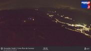 Archiviertes Webcam Bild: Kronplatz: Sicht auf Bruneck am 12.06.2026 um 00:12 Uhr