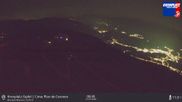 Archiviertes Webcam Bild: Kronplatz: Sicht auf Bruneck am 12.07.2026 um 00:10 Uhr