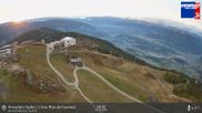 Archiviertes Webcam Bild: Kronplatz: Sicht auf Bruneck am 10.10.2026 um 18:04 Uhr