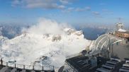 Archiviertes Webcam Bild: Panoramablick Zugspitze am 28.05.2026 um 07:45 Uhr