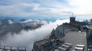 Archived webcam image showing Top of Zugspitze on 26 Aug 2026 at 18:27