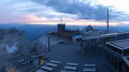Archived webcam image showing Top of Zugspitze on 26 Aug 2026 at 20:27