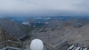 Archived webcam image showing Top of Zugspitze on 20 Aug 2026 at 18:21