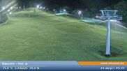 Archived webcam image showing Bansko Base Station on 24 Aug 2026 at 04:03