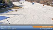 Archived webcam image showing Bansko Base Station on Feb 26, 2026 at 8:07 AM