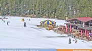 Archived webcam image showing Bansko Ski Resort: Bunderishka polyana on 8 Apr 2026 at 10:31