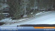 Archived webcam image showing Bansko Ski Resort: Bunderishka polyana on 10 Apr 2026 at 02:38