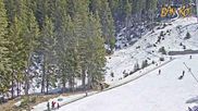 Archived webcam image showing Bansko Ski Resort: Bunderishka polyana on 10 Apr 2026 at 12:38