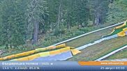 Archived webcam image showing Bansko Ski Resort: Bunderishka polyana on 25 Aug 2026 at 06:04