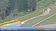 Archived webcam image showing Bansko Ski Resort: Bunderishka polyana on 25 Aug 2026 at 10:04