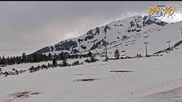 Archived webcam image showing Chairlift Plato at Bansko Ski Resort on 24 May 2026 at 16:46
