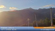 Archived webcam image showing Chairlift Plato at Bansko Ski Resort on 13 Sep 2026 at 06:20