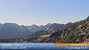 Archived webcam image showing Bansko Ski Resort: Todorka on 14 Sep 2026 at 08:58