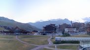 Archived webcam image showing Le Lac de Tignes, Tignes on 12 Aug 2026 at 06:37