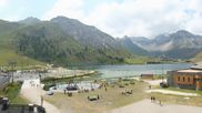 Archived webcam image showing Le Lac de Tignes, Tignes on 12 Aug 2026 at 12:37
