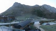 Archiviertes Webcam Bild: Le Lac de Tignes am 11.10.2026 um 08:14 Uhr