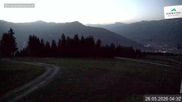 Archived webcam image showing Schmitten Ski Resort - View Glocknerwiese on 26 May 2026 at 04:01