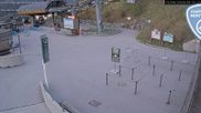 Archived webcam image showing Plan Praz Base Station on 15 Apr 2026 at 06:58