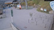 Archived webcam image showing Plan Praz Base Station on 15 Apr 2026 at 08:58