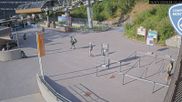 Archived webcam image showing Plan Praz Base Station on 18 Jul 2026 at 08:30