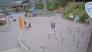 Archived webcam image showing Plan Praz Base Station on 17 Aug 2026 at 10:05