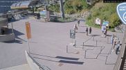 Archived webcam image showing Plan Praz Base Station on 14 Sep 2026 at 10:03