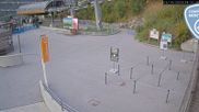Archived webcam image showing Plan Praz Base Station on 3 Oct 2026 at 08:14