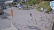 Archived webcam image showing Plan Praz Base Station on 3 Oct 2026 at 10:14