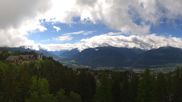 Archiviertes Webcam Bild: Crans Montana: Panoramablick Höhenklinik am 14.05.2026 um 10:46 Uhr