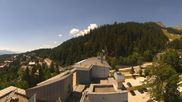 Archiviertes Webcam Bild: Crans Montana: Panoramablick Höhenklinik am 12.07.2026 um 14:38 Uhr