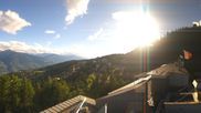 Archiviertes Webcam Bild: Crans Montana: Panoramablick Höhenklinik am 30.08.2026 um 18:43 Uhr