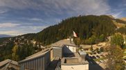 Archiviertes Webcam Bild: Crans Montana: Panoramablick Höhenklinik am 28.09.2026 um 12:45 Uhr