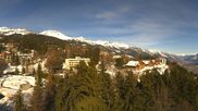 Archiviertes Webcam Bild: Crans Montana: Panoramablick Höhenklinik am 26 Feb 2026 um 14:44 Uhr