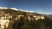 Archiviertes Webcam Bild: Crans Montana: Panoramablick Höhenklinik am 26 Feb 2026 um 12:44 Uhr