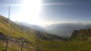 Archived webcam image showing Crans Montana Roundshot on 12 Jul 2026 at 08:44