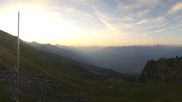 Archived webcam image showing Crans Montana Roundshot on 4 Aug 2026 at 06:25