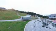 Archived webcam image showing Alp Staetz Mountain Hut Lenzerheide on 10 Oct 2026 at 08:34